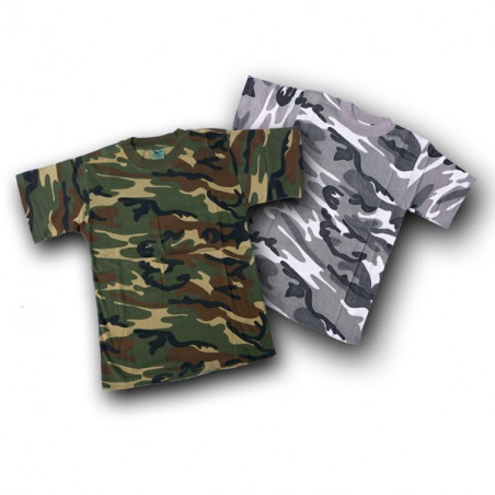 T-SHIRT MILITARE BAMBINI