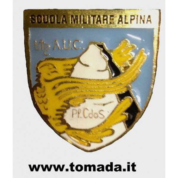 DISTINTIVO ALPINI AUC Scuola Militare Alpini, Allievo Ufficiale di Complemento