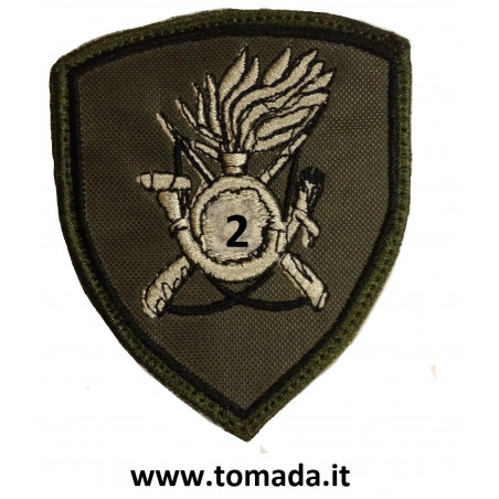 Scudetto pacth OMERALE 2° Reggimento BERSAGLIERI